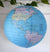 12" Geographical World Map Earth Globe Paper Lantern Hanging Classroom & Party Decoration