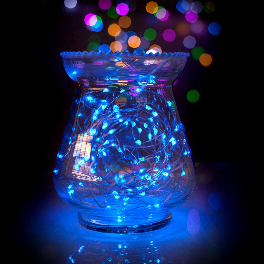 100 Blue LED Fairy Wire Waterproof String Lights (33ft, AC Plug-In) on Sale  Now! At Best Bulk Wholesale Prices -  - B2B Wholesale  Lighting & Décor since 2002