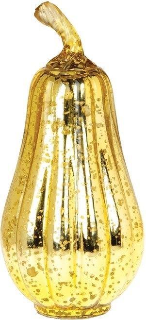 Gold Mercury Glass Tabletop Gourd (20 PACK) - AsianImportStore.com - B2B Wholesale Lighting and Décor