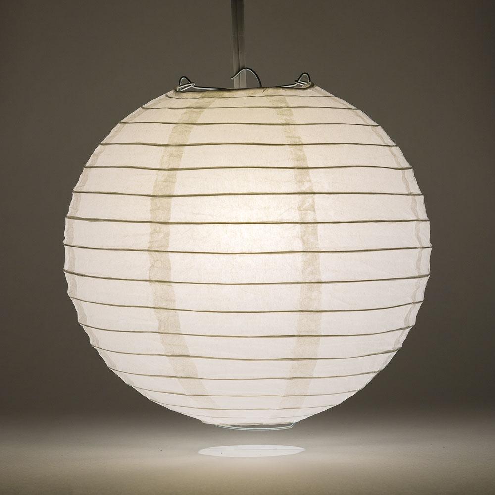 48" Even Ribbing Paper Lanterns - Door-2-Door - Various Colors Available (12-Pieces Master Case, 60-Day Processing)