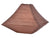 (Discontinued) 14" Brown Pagoda Paper Lantern - AsianImportStore.com - B2B Wholesale Lighting & Décor since 2002.