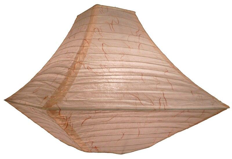 (Discontinued) 18" Natural Pagoda Paper Lantern - AsianImportStore.com - B2B Wholesale Lighting & Décor since 2002.