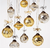 2.25" Gold Zoe Mercury Glass Pine Cone Ornament Christmas Decoration - AsianImportStore.com - B2B Wholesale Lighting & Décor since 2002.