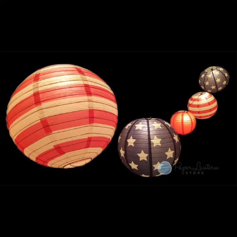 LampLust String Lights Paper Lanterns with Lights, 10 Multicolor Chinese  Lanterns, 3 Inch Diameter, …See more LampLust String Lights Paper Lanterns