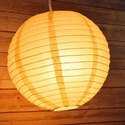 MoonBright 12" Yellow Paper Lanterns Budget Friendly LED Lights (10-PACK Combo Kit) - AsianImportStore.com - B2B Wholesale Lighting and Decor