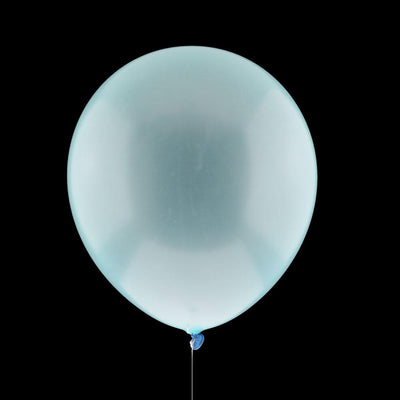 BLOWOUT (100 PACK) Pearl Baby Blue Chalkboard Balloons for DIY Party Messages w/ Pen