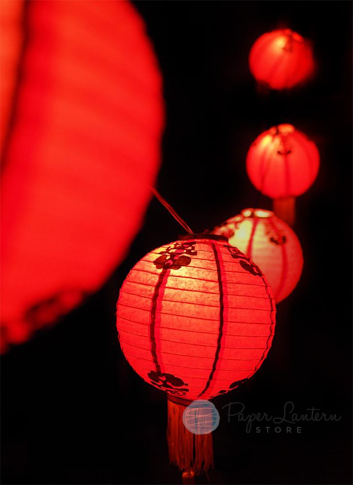 Chinese New Year Firecracker Felt String Lantern | Oriental Trading