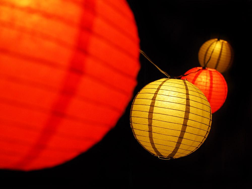 Chinese lantern party sale lights