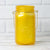 SINGLE Fantado Wide Mouth Frosted Yellow Gold Color Mason Jar w/ Handle, 32oz - AsianImportStore.com - B2B Wholesale Lighting and Decor