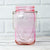 SINGLE Fantado Wide Mouth Light Pink Mason Jar w/ Handle, 32oz - AsianImportStore.com - B2B Wholesale Lighting and Decor