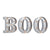 Silver Marquee Light 'Boo' Halloween LED Metal Sign (8 Inch, Battery Operated w/ Timer) - AsianImportStore.com - B2B Wholesale Lighting and Decor