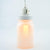 Fantado Frosted Pearl White Mason Jar Pendant Light Kit, Wide Mouth, White Cord, 15FT - AsianImportStore.com - B2B Wholesale Lighting and Decor